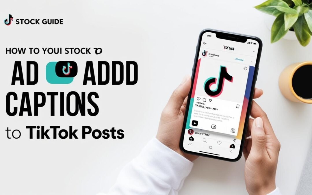 How to Add Captions to Your TikTok Posts: A Complete Guide