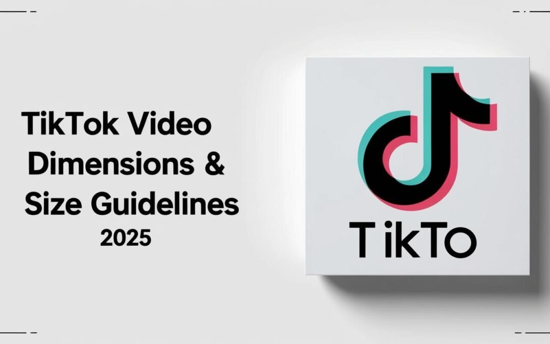 TikTok Video Dimensions & Size Guide (2025)