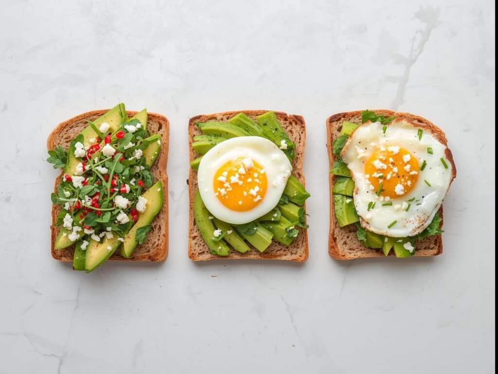 Healthy Avocado Toast Variations