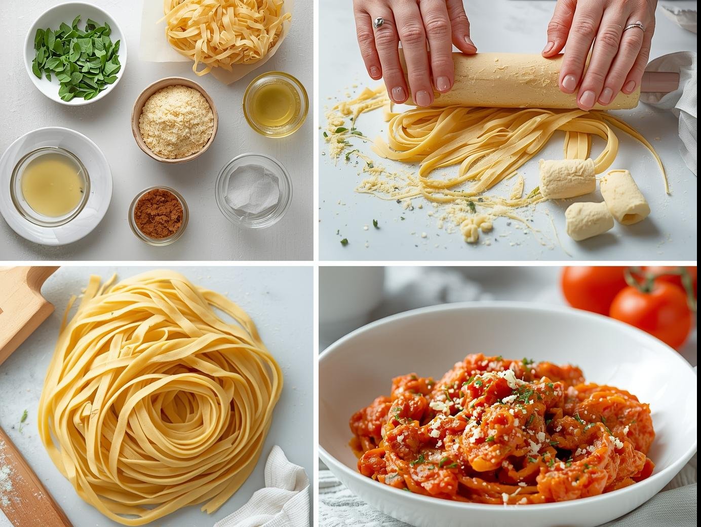 Homemade Pasta: Step-by-Step Guide Homemade Pasta: Step-by-Step Guide
