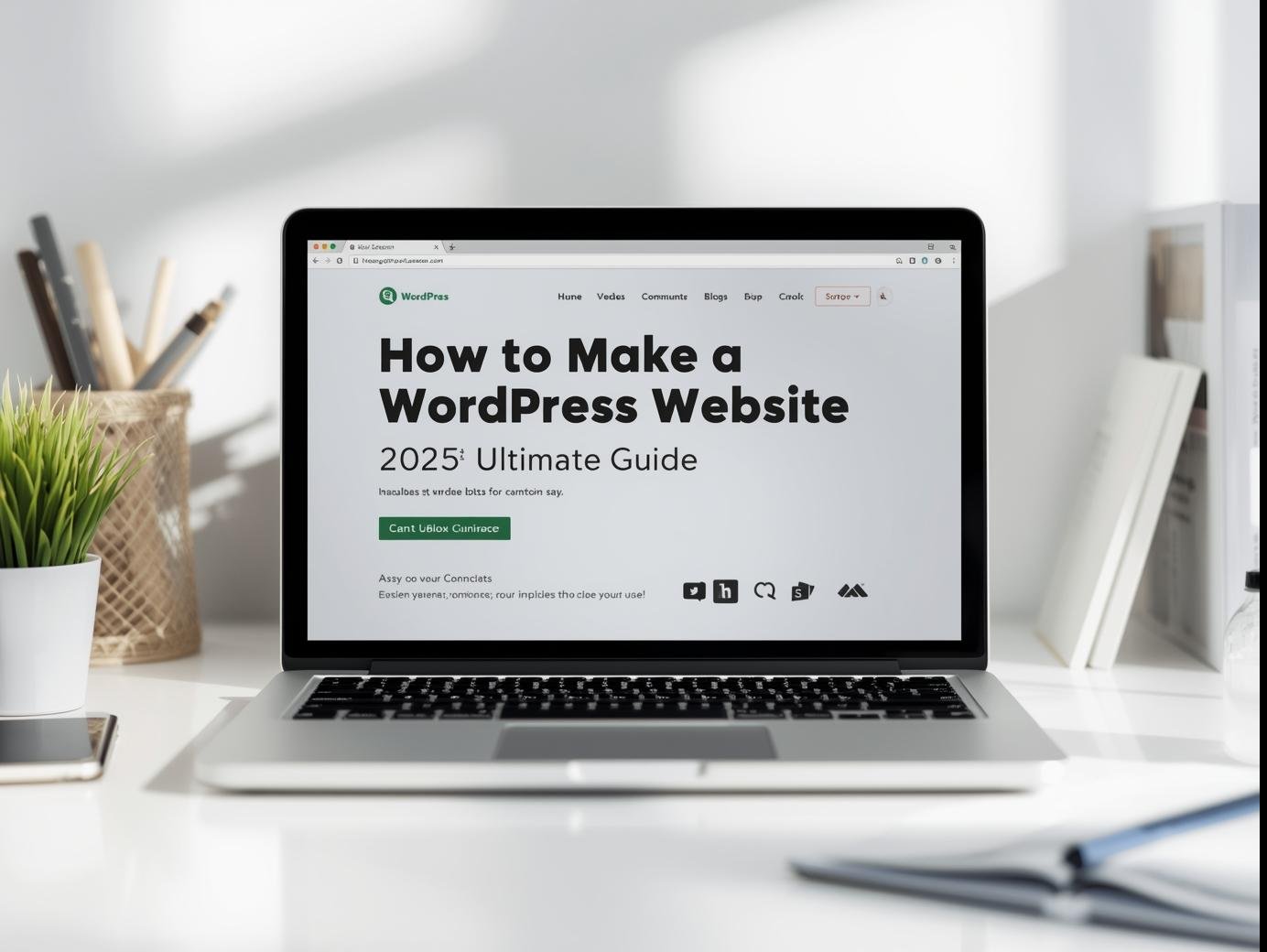 How to Make a WordPress Website in 2025: A Complete Beginner’s Guide