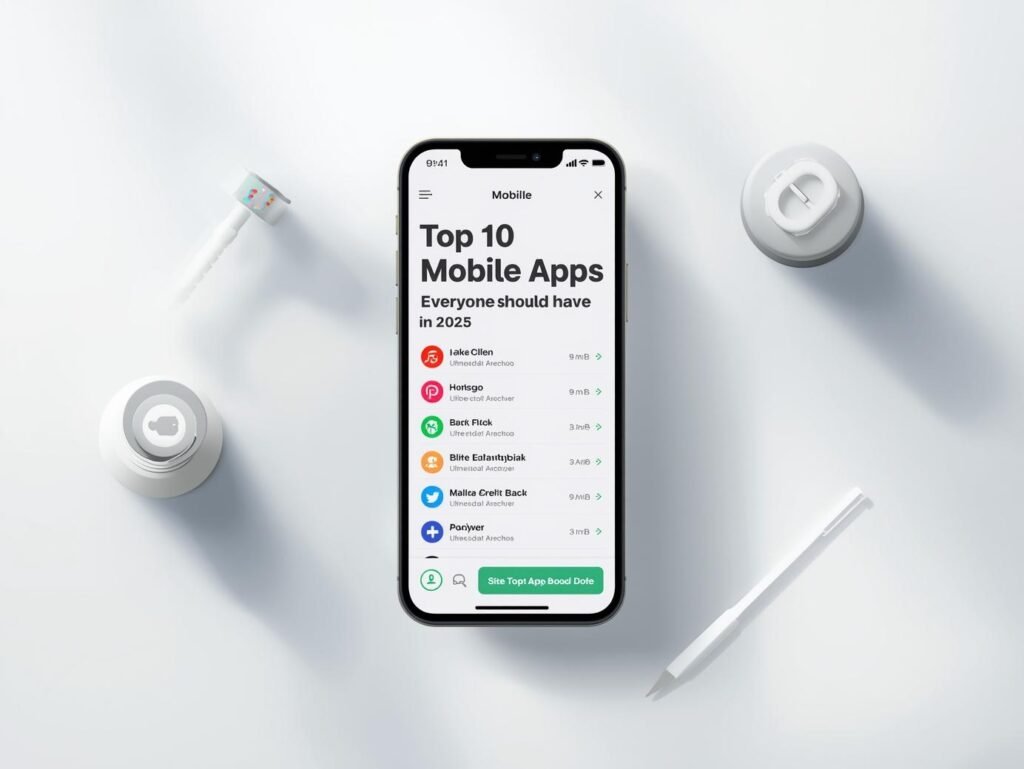 Top 10 Mobile Apps Everyone Should Have in 2025